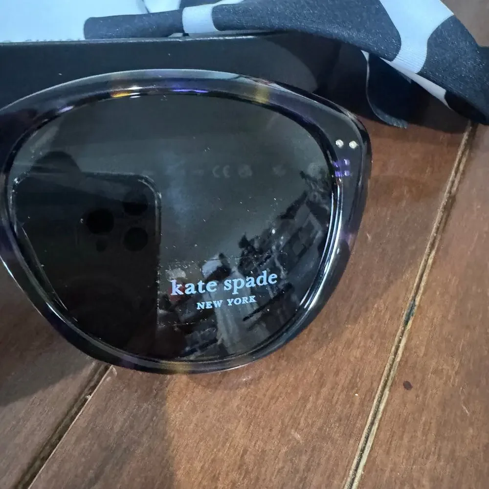 Kate Spade New York Hello Sunshine Cat.3 Eye Tortoise Shell Sunglasses NWB